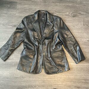 Vintage JLC New York Leather Jacket